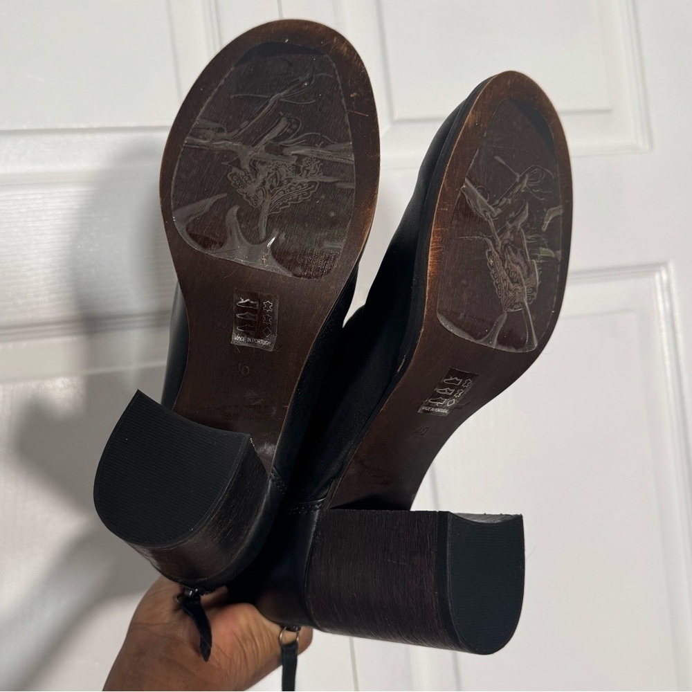 NEW Free People Elle Blocked Heeled - Picture 9 of 9